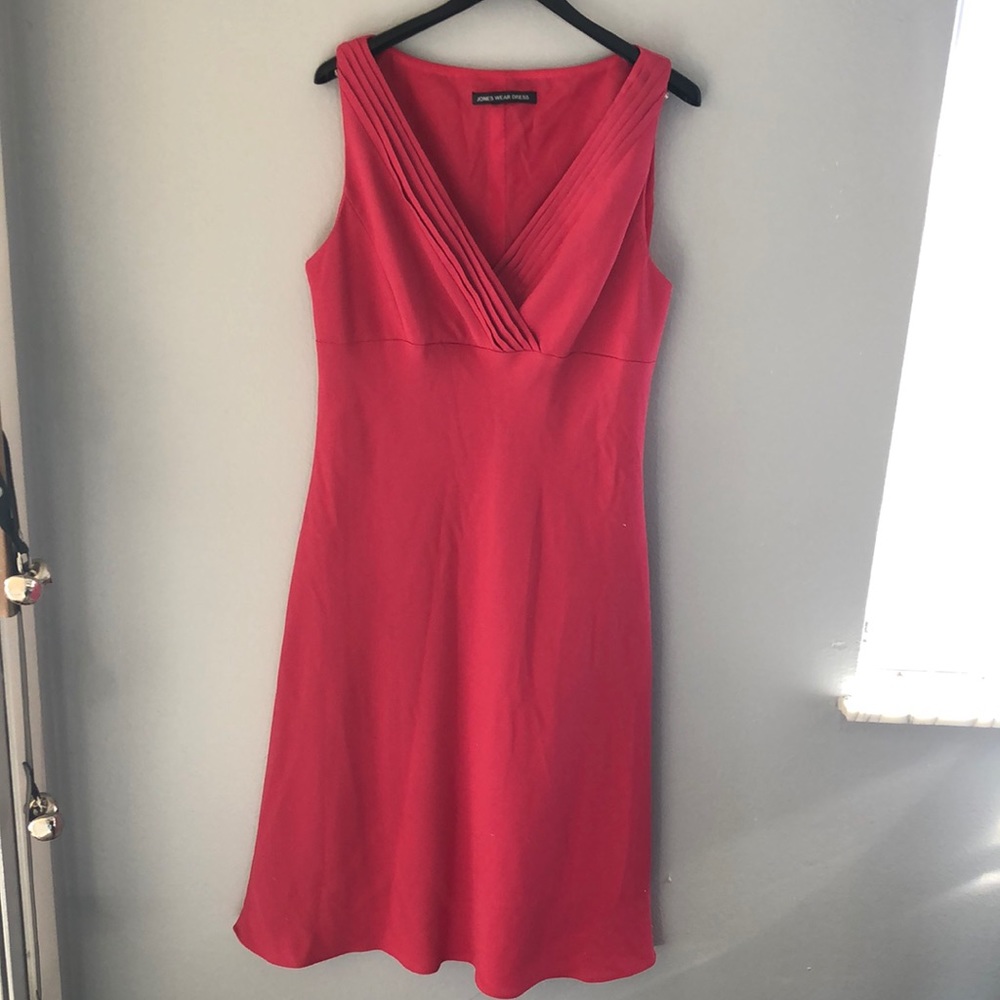 Coral dress